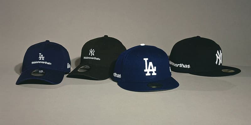 thisisneverthat x New Era 全新聯乘 9TWENTY & 59FIFTY 帽款系列發佈