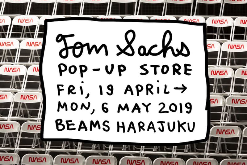 Tom Sachs 聯同 BEAMS 攜手舉行限時 Pop-up Store