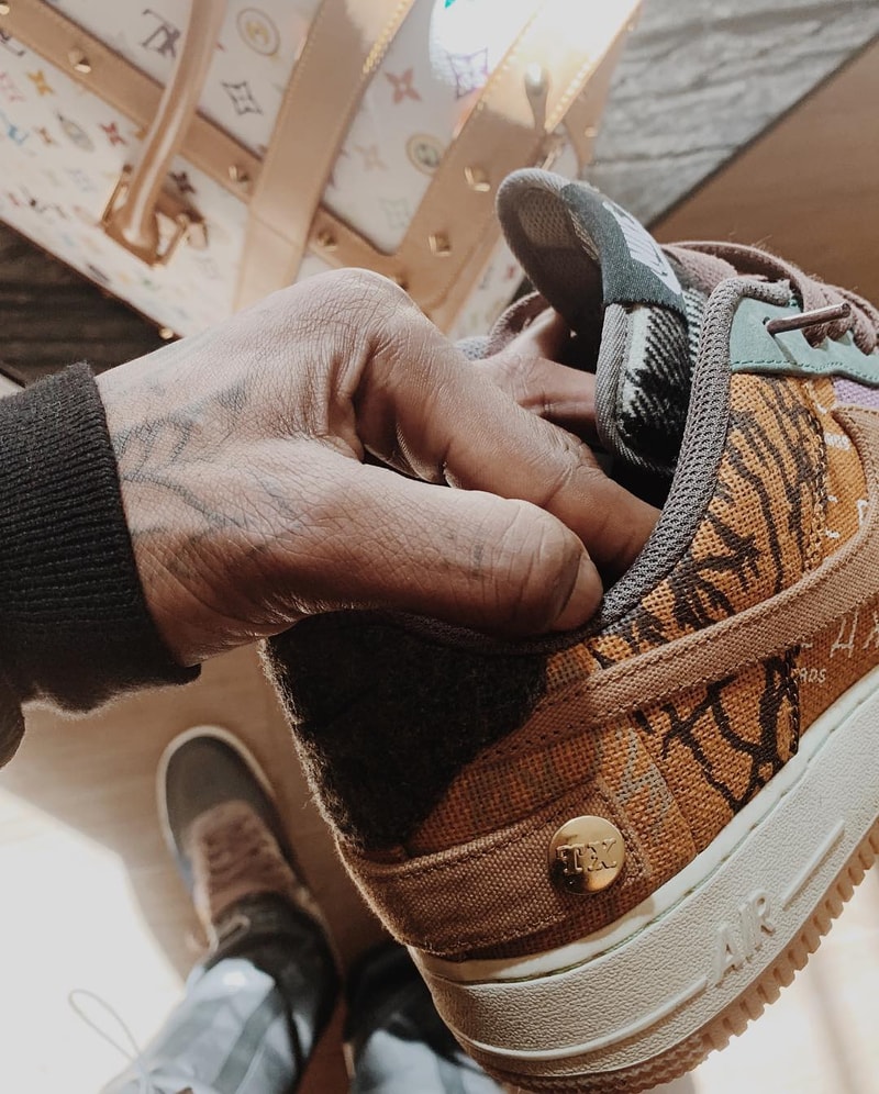 Travis Scott x Nike 全新聯乘 Air Force 1 發售日期曝光