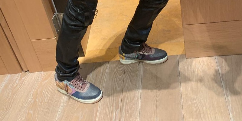 Travis Scott x Nike 全新聯乘 Air Force 1 發售日期曝光