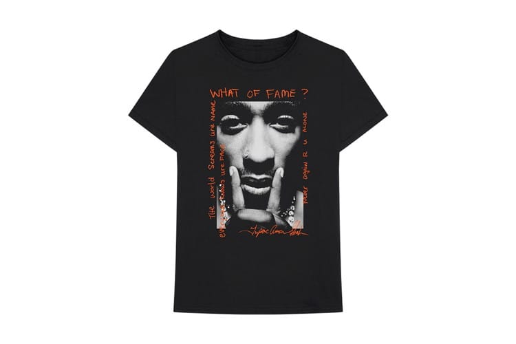 Tupac Shakur Estate 發售「國家詩歌月」特別商品