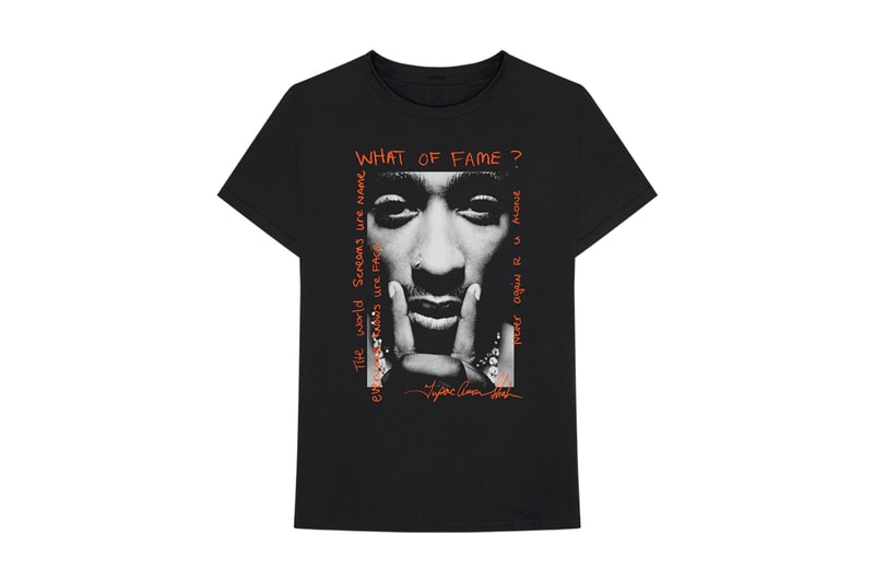 Tupac Shakur Estate 發售「國家詩歌月」特別商品
