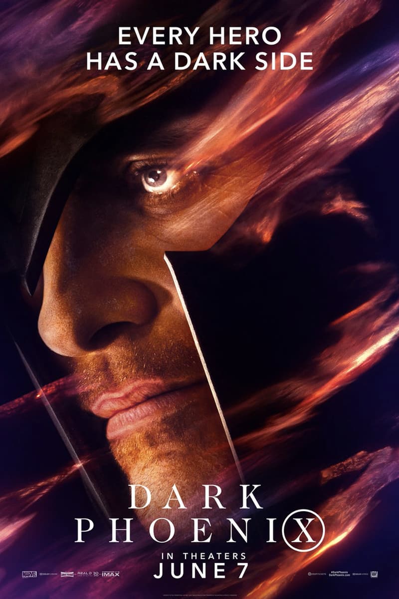 英雄・黑暗面爆發！《X-Men: Dark Phoenix》最新電影角色海報正式發佈