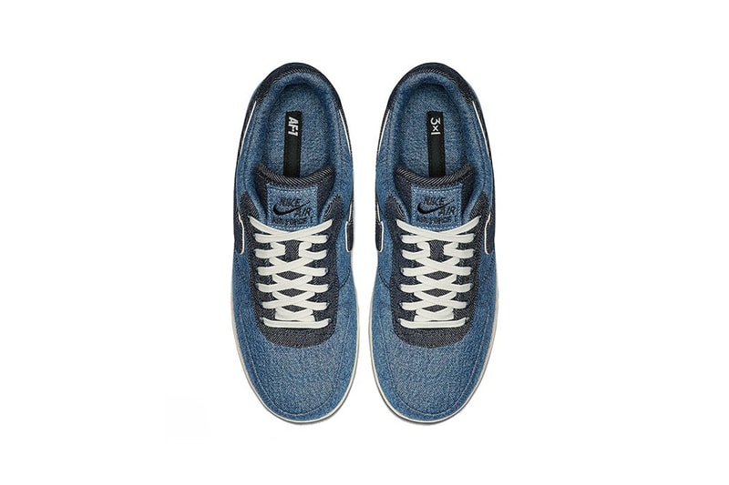 3×1 x Nike Air Force 1「Denim」聯乘系列發售詳情公開