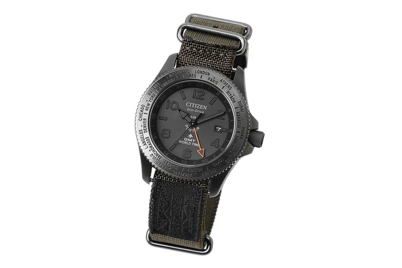全球通用－PORTER x CITIZEN 攜手打造別注 GMT World Time 時計