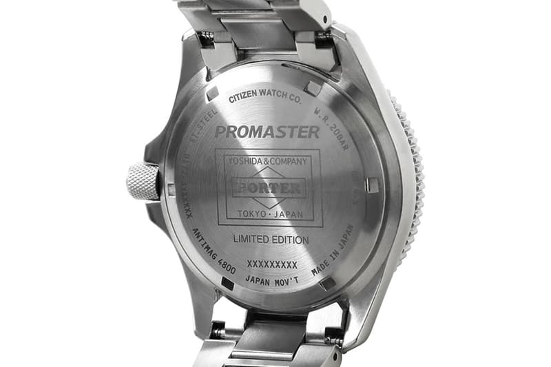 全球通用-PORTER x CITIZEN 攜手打造別注 GMT World Time 時計