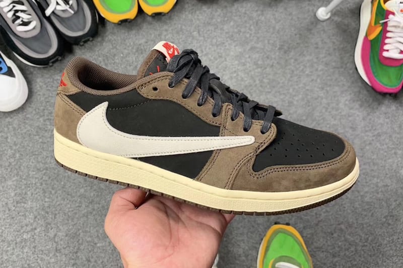 Travis Scott x Air Jordan 1 低筒版本網上細節圖片曝光！？