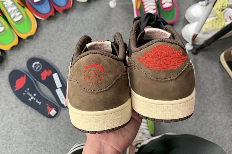 Travis Scott x Air Jordan 1 低筒版本網上細節圖片曝光!?