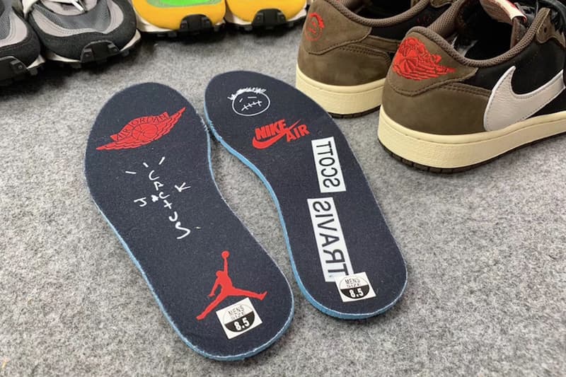 Travis Scott x Air Jordan 1 低筒版本網上細節圖片曝光!?