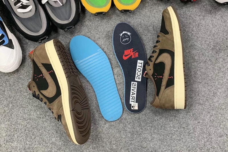 Travis Scott x Air Jordan 1 低筒版本網上細節圖片曝光！？