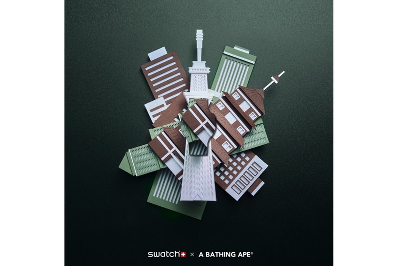 A BATHING APE® x Swatch 全新聯乘企劃登場