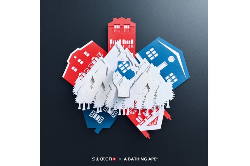 A BATHING APE® x Swatch 全新聯乘企劃登場
