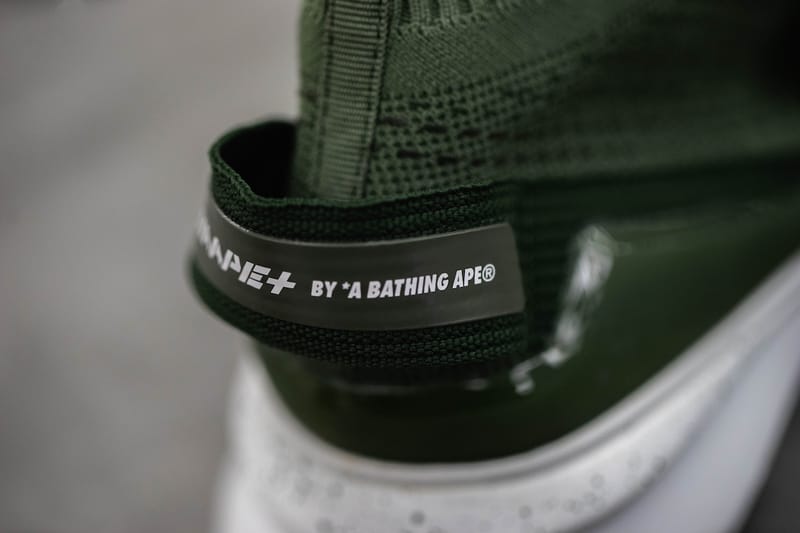 AAPE BY A BATHING APE® 首回自家潮流鞋款近賞