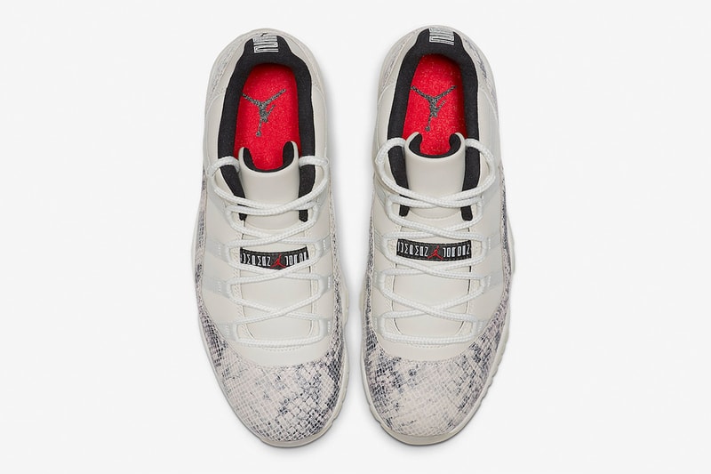 搶先預覽蛇紋 Air Jordan 11 Low「Light Bone」官方圖輯