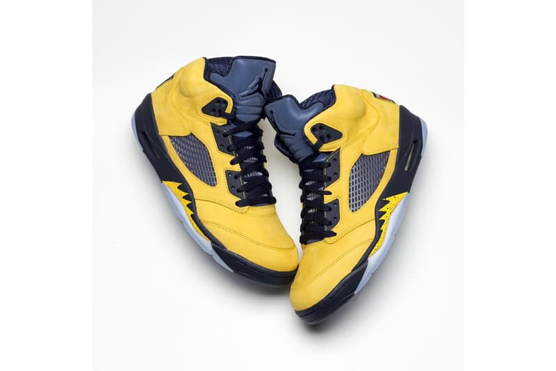 搶先預覽 Air Jordan 5 全新「Michigan」配色