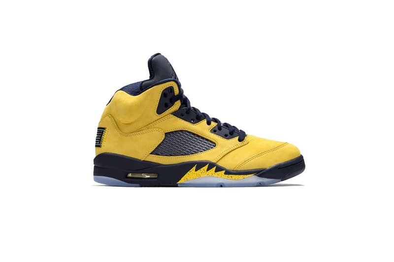 搶先預覽 Air Jordan 5 全新「Michigan」配色