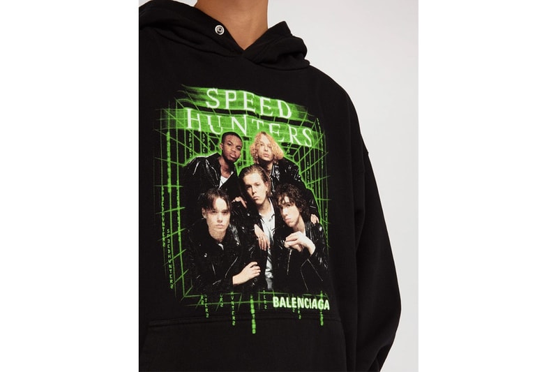 Balenciaga 最新「Speedhunters」系列連帽衫再次向《The Matrix》致敬