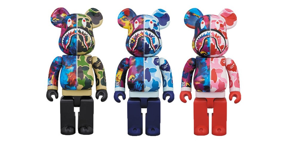 蜷川實花攜手A BATHING APE® 及MEDICOM TOY 打造三方聯乘BE@RBRICK 系列| HYPEBEAST