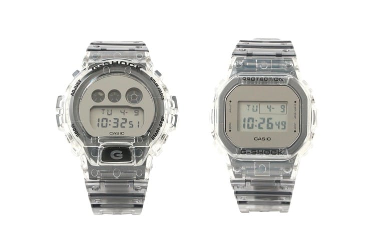 BEAMS x Casio 全新聯乘「Clear Skeleton」G-SHOCK 錶款發佈