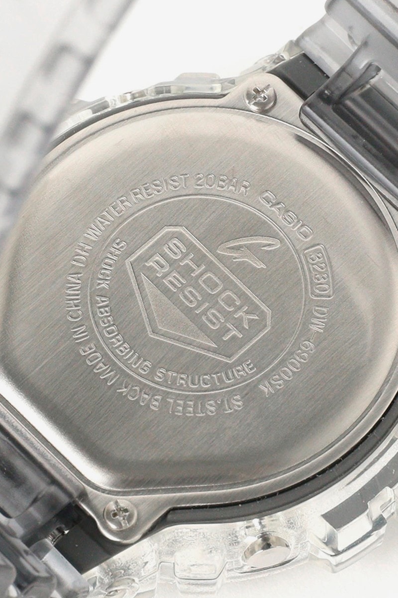 BEAMS x Casio 全新聯乘「Clear Skeleton」G-SHOCK 錶款發佈