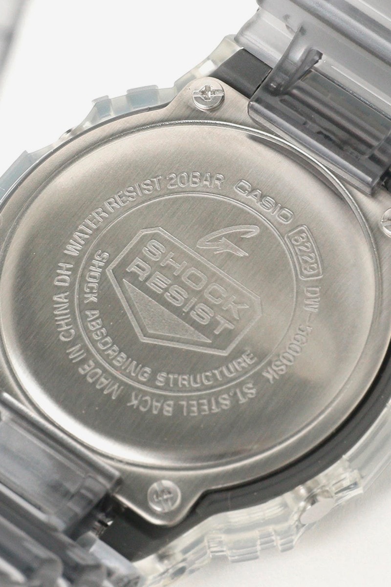 BEAMS x Casio 全新聯乘「Clear Skeleton」G-SHOCK 錶款發佈
