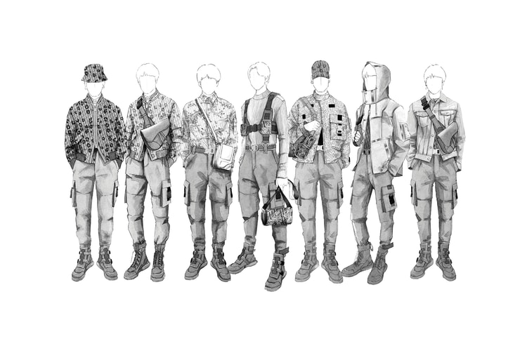 強強聯手!韓國男子組合 BTS 獲 Kim Jones 設計巡迴演唱會舞台服裝