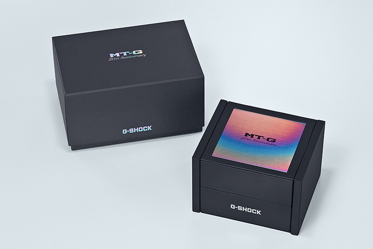 黑夜彩虹 − G-SHOCK 最新 20 週年幻彩錶殼 MT-G 手錶台灣發售情報公開