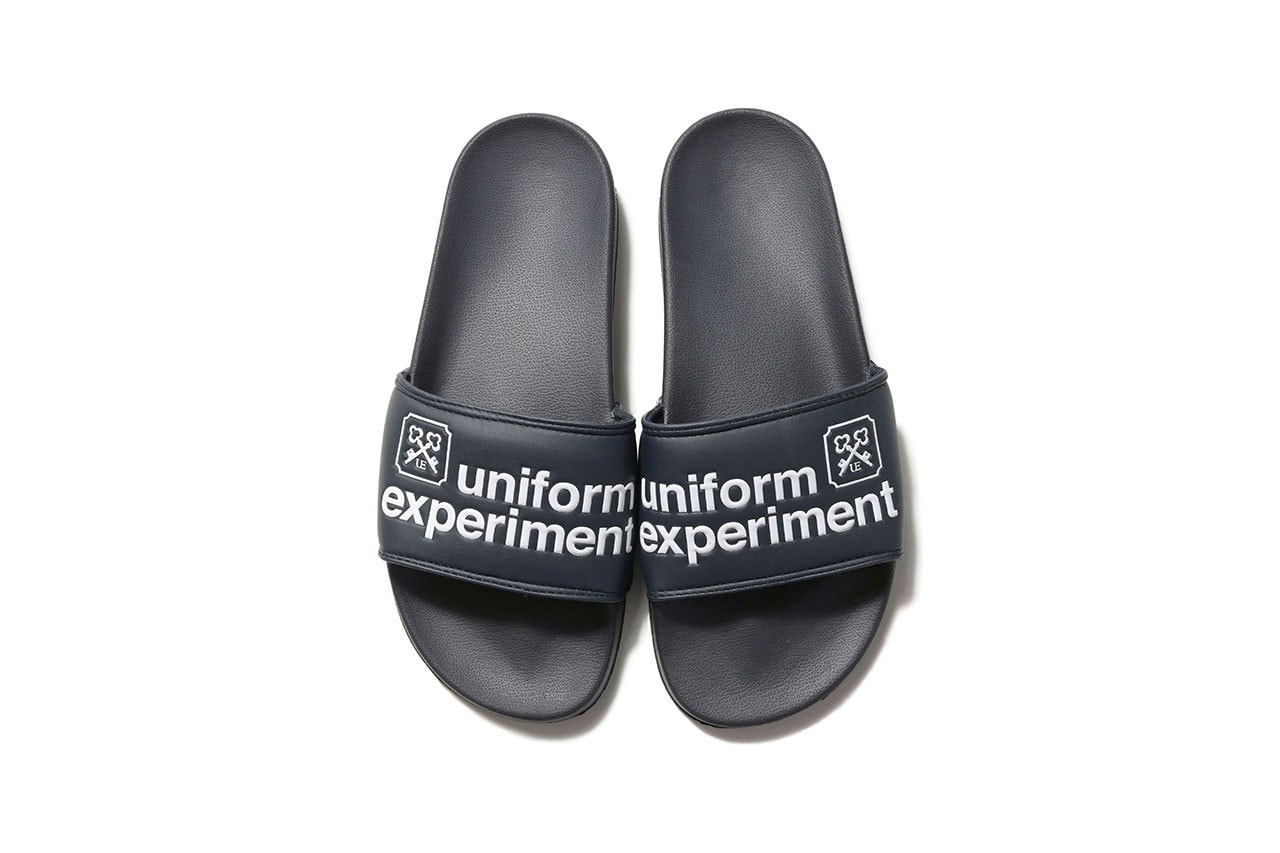 fragment design x uniform experiment 全新聯乘拖鞋系列登場 