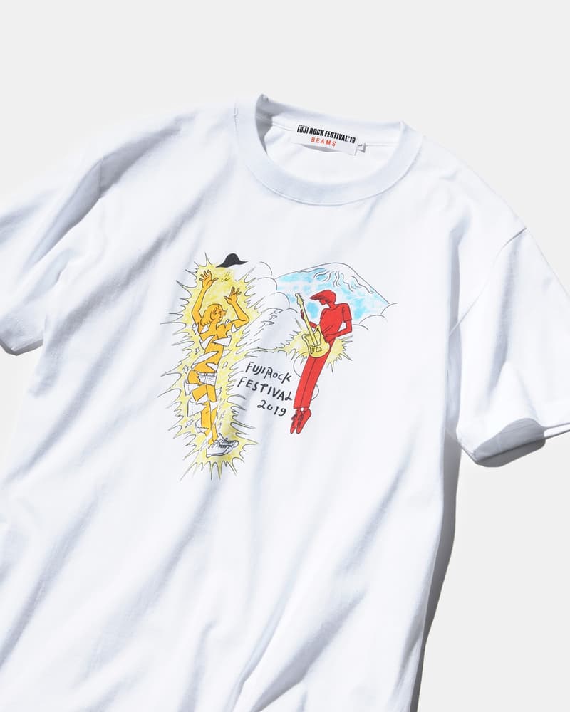 BEAMS x Fuji Rock 2019 聯乘限定 T-Shirt 系列登場