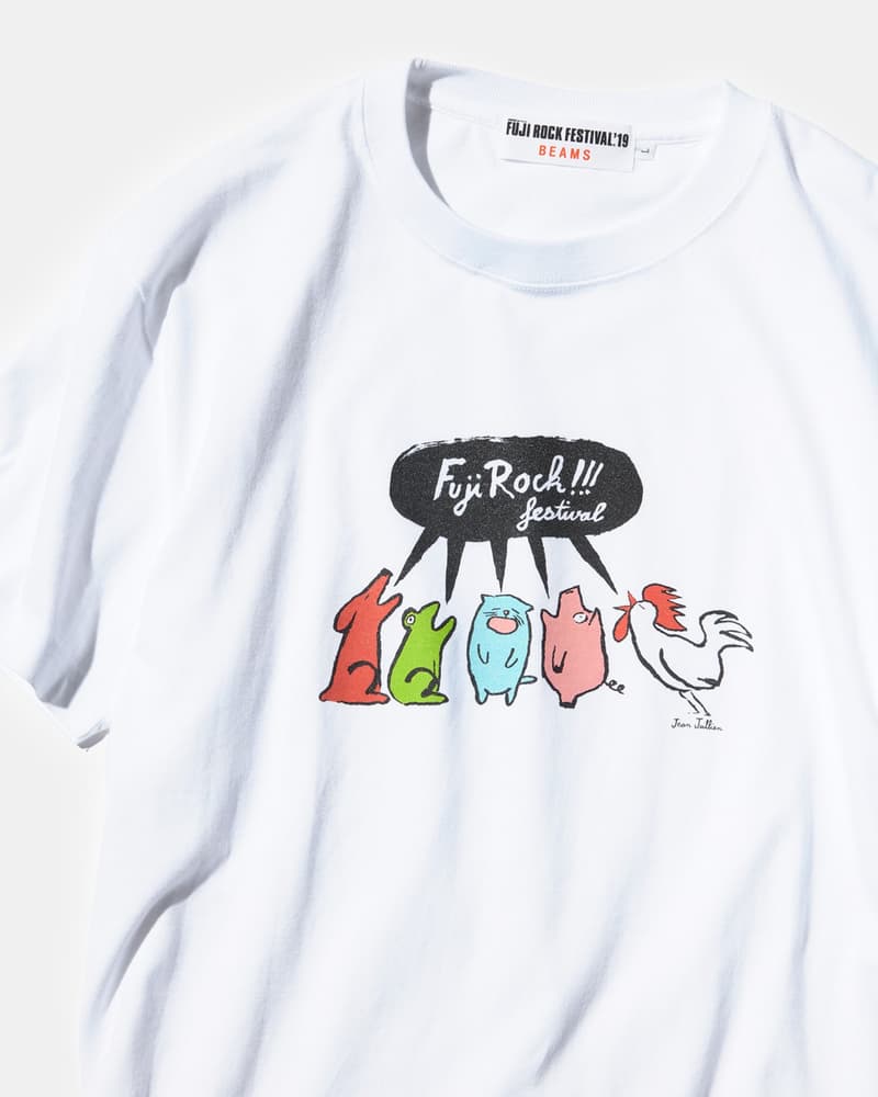 BEAMS x Fuji Rock 2019 聯乘限定 T-Shirt 系列登場