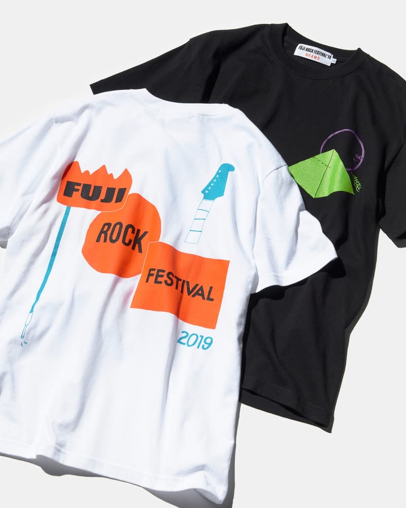 BEAMS x Fuji Rock 2019 聯乘限定 T-Shirt 系列登場