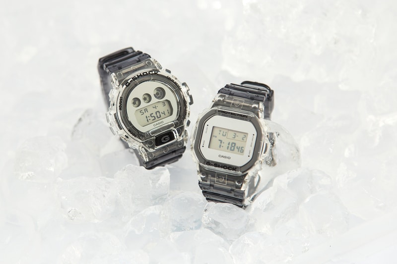 近賞 G-SHOCK 全新「Clear Skeleton」冰韌別注系列