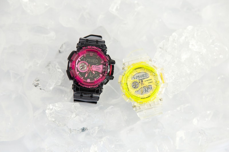 近賞 G-SHOCK 全新「Clear Skeleton」冰韌別注系列
