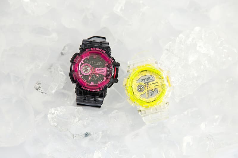 近賞 G-SHOCK 全新「Clear Skeleton」冰韌別注系列