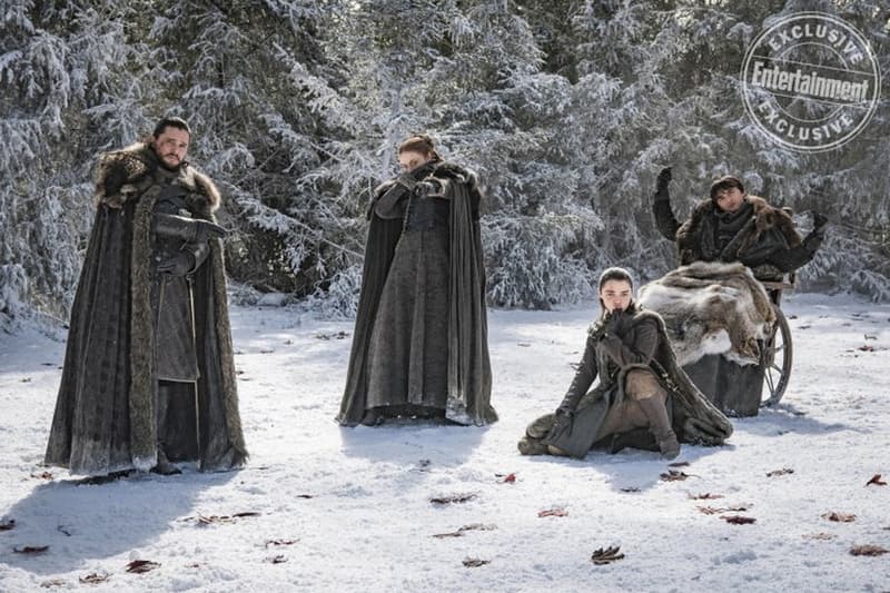 最強 Stark 家族!《Game of Thrones》最終季獨家花絮劇照釋出