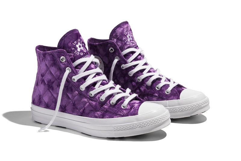 Tyler, the Creator x Converse 全新聯乘 GOLF le FLEUR* 「Quilted Velvet」系列發售詳情公開