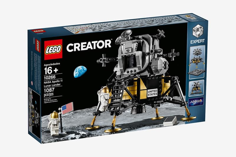 登月 50 年-LEGO 聯手 NASA 推出當年登月號 Apollo 11 玩具模型