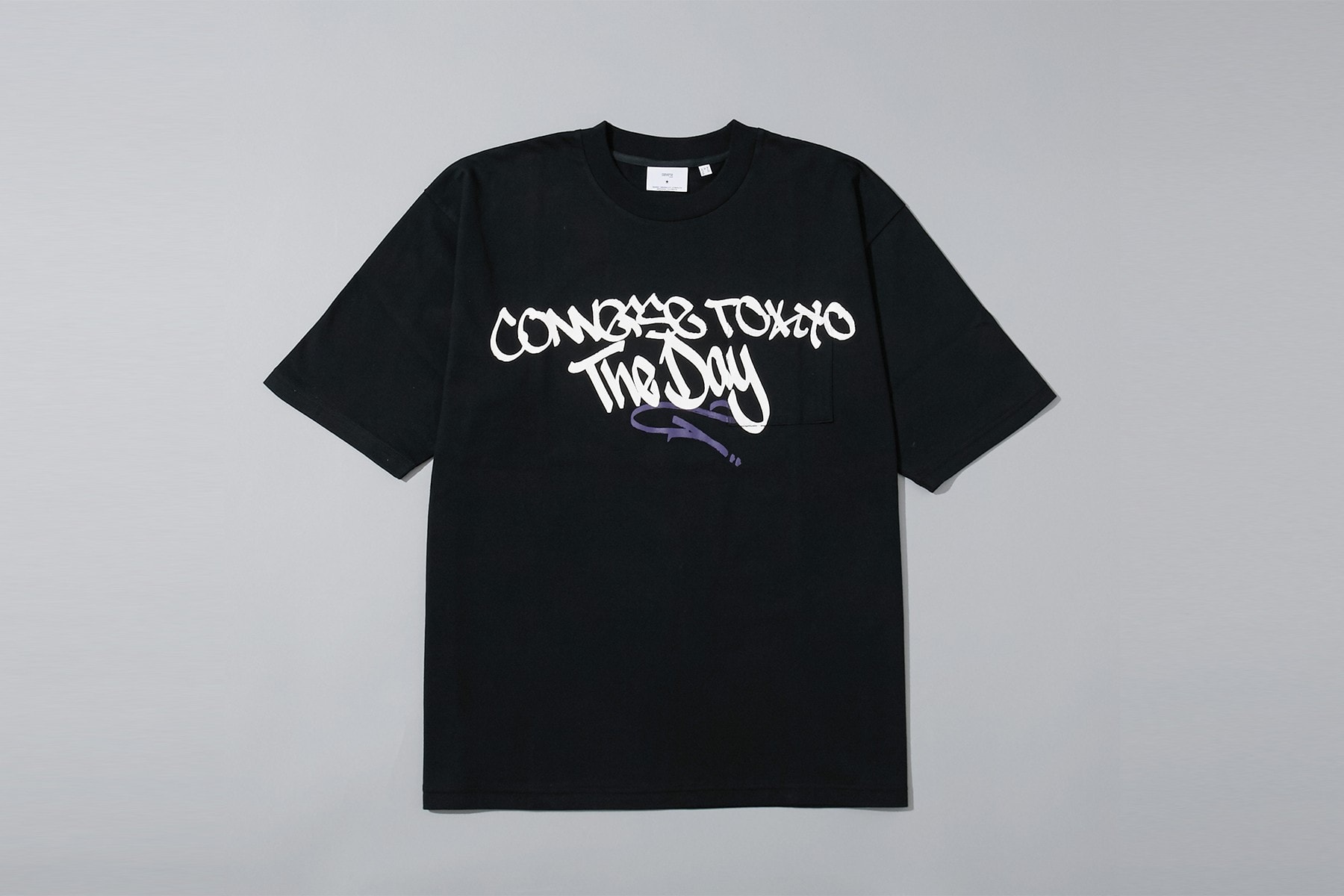 野口強監修－Converse Tokyo 推出別注「THE DAY」T-Shirt