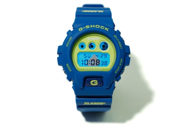 G-Shock x X-Large 攜手打造夏之配色 DW-6900 聯名錶款