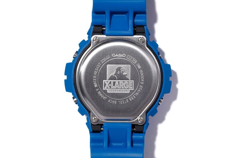 G-Shock x X-Large 攜手打造夏之配色 DW-6900 聯名錶款