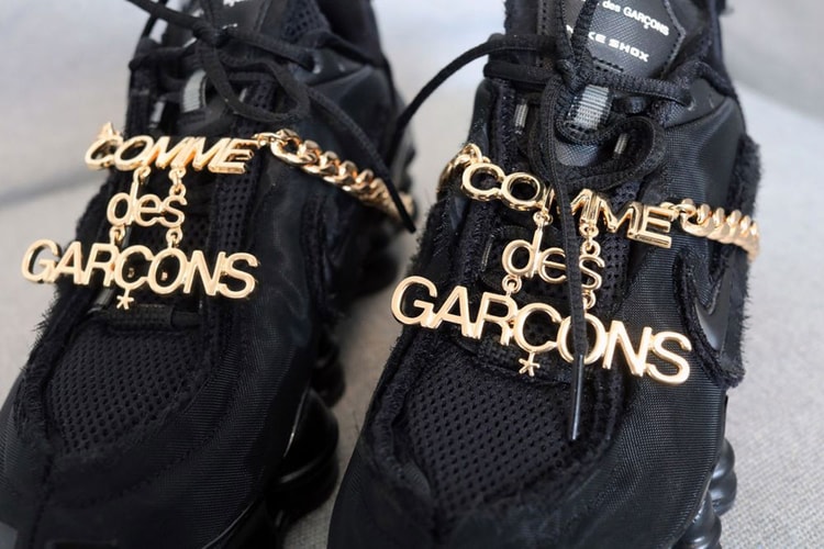 華麗細節-COMME des GARÇONS x Nike 聯乘 Shox TL 鞋款近賞