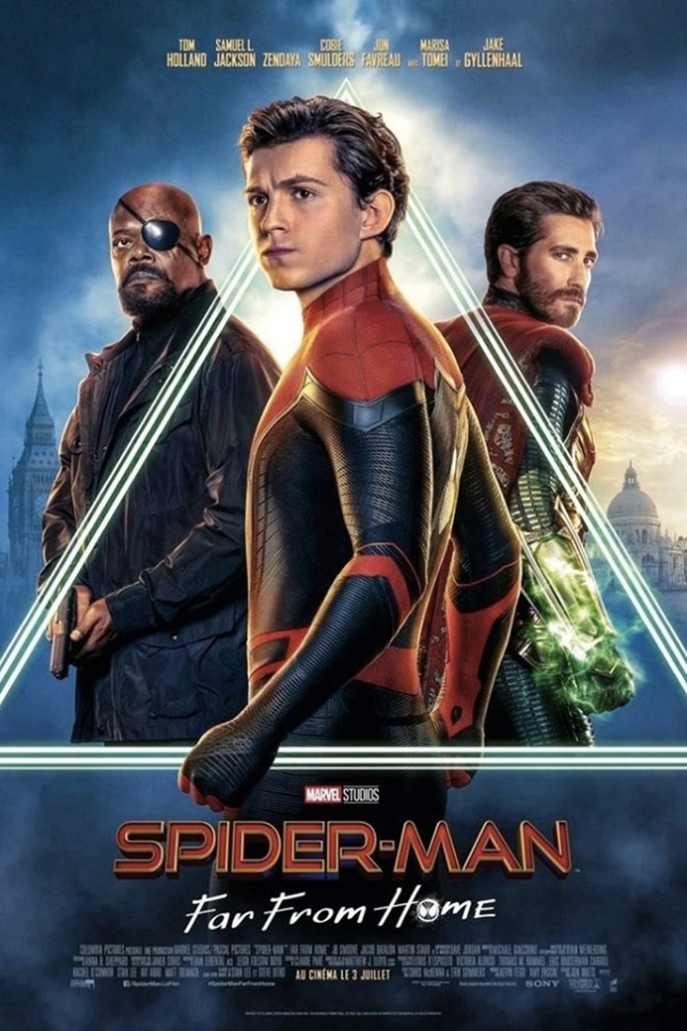 Marvel 最新大作《Spider Man : Far From Home》最新電影角色海報搶先曝光