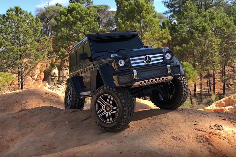 網民實測 Mercedes-Benz G500 4x4² 遙控車之越野實戰