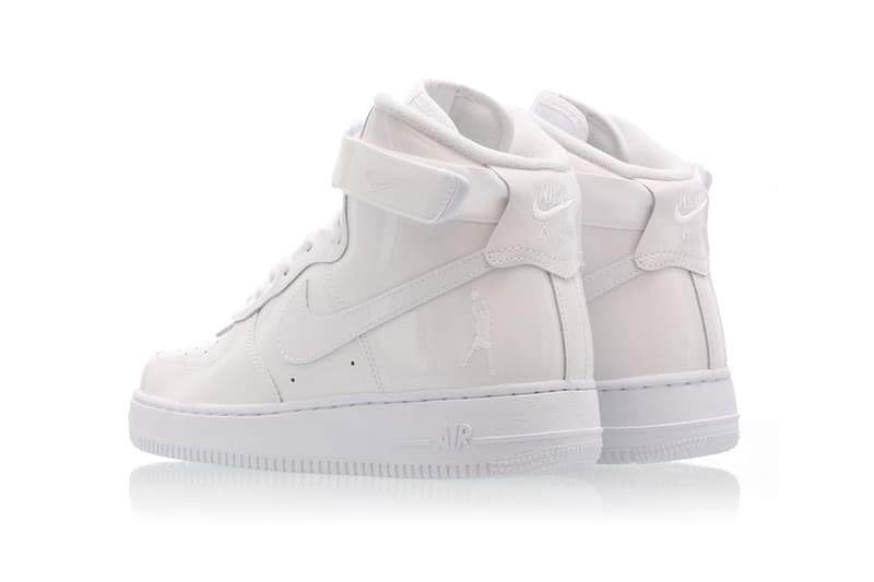 搶先預覽 Nike Air Force 1 High「Sheed」全新白色漆皮版本