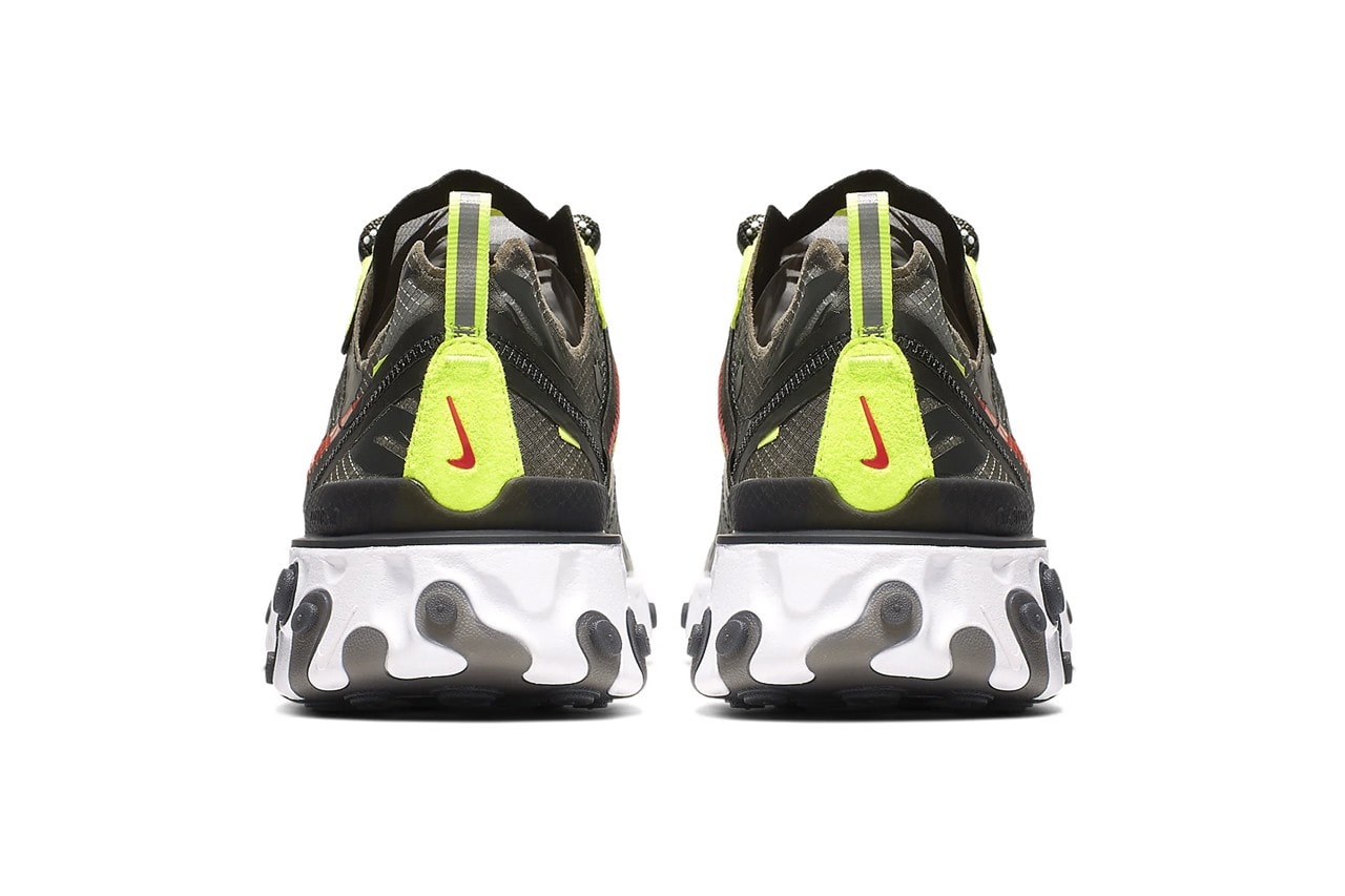 Nike React Element 87 再度迎來全新別注「虎紋迷彩」設計版本