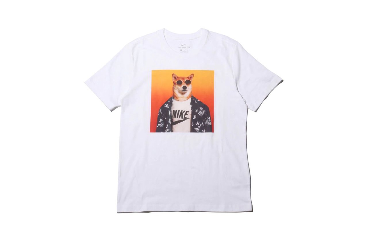 Nike Sportswear 2019 夏季「Shiba Inu Pup」別注 T-Shirt 上架
