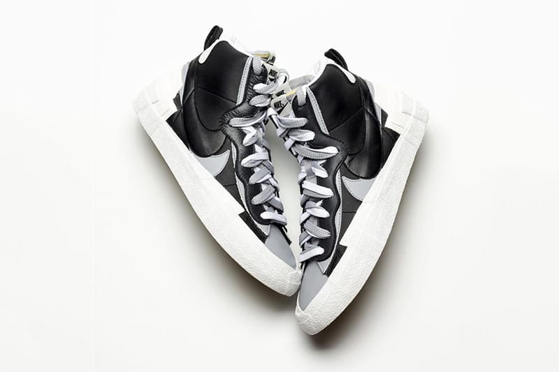 搶先預覽 sacai x Nike 全新聯乘 Blazer with the Dunk 鞋款黑白設計