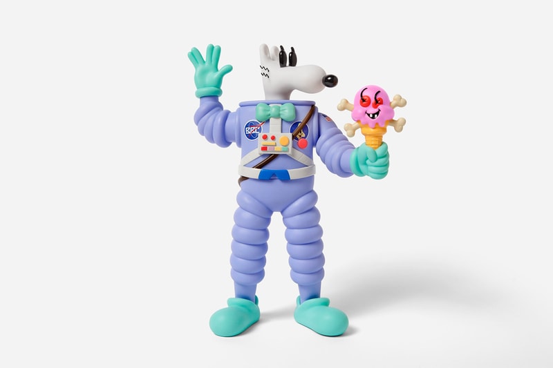 Steven Harrington 攜手 ICECREAM 打造「Cosmic Cone」聯乘限定雕塑