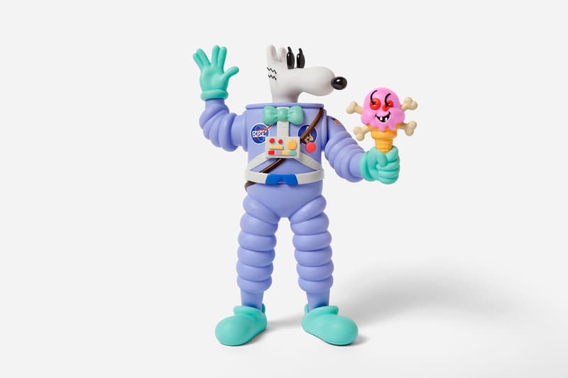 Steven Harrington 攜手 ICECREAM 打造「Cosmic Cone」聯乘限定雕塑