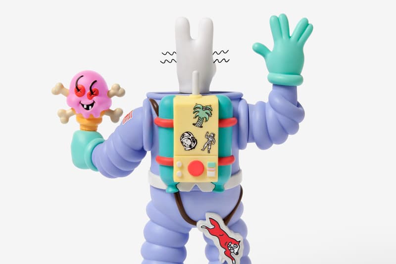 Steven Harrington 攜手 ICECREAM 打造「Cosmic Cone」聯乘限定雕塑
